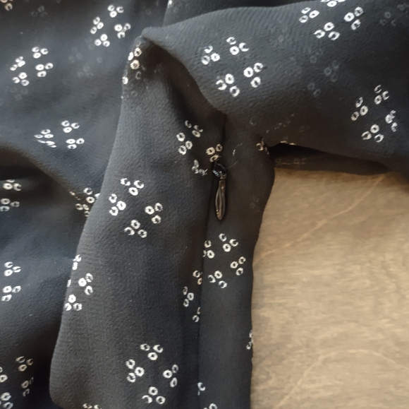 Free People Baby Dee Black Sheer Mini Dress - Picture 12 of 15